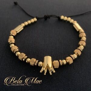 Cash Is King Gold Bracelet